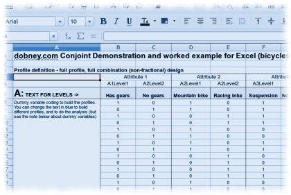 Simple but complete full-profile conjoint analysis Simple but complete full-profile conjoint analysis